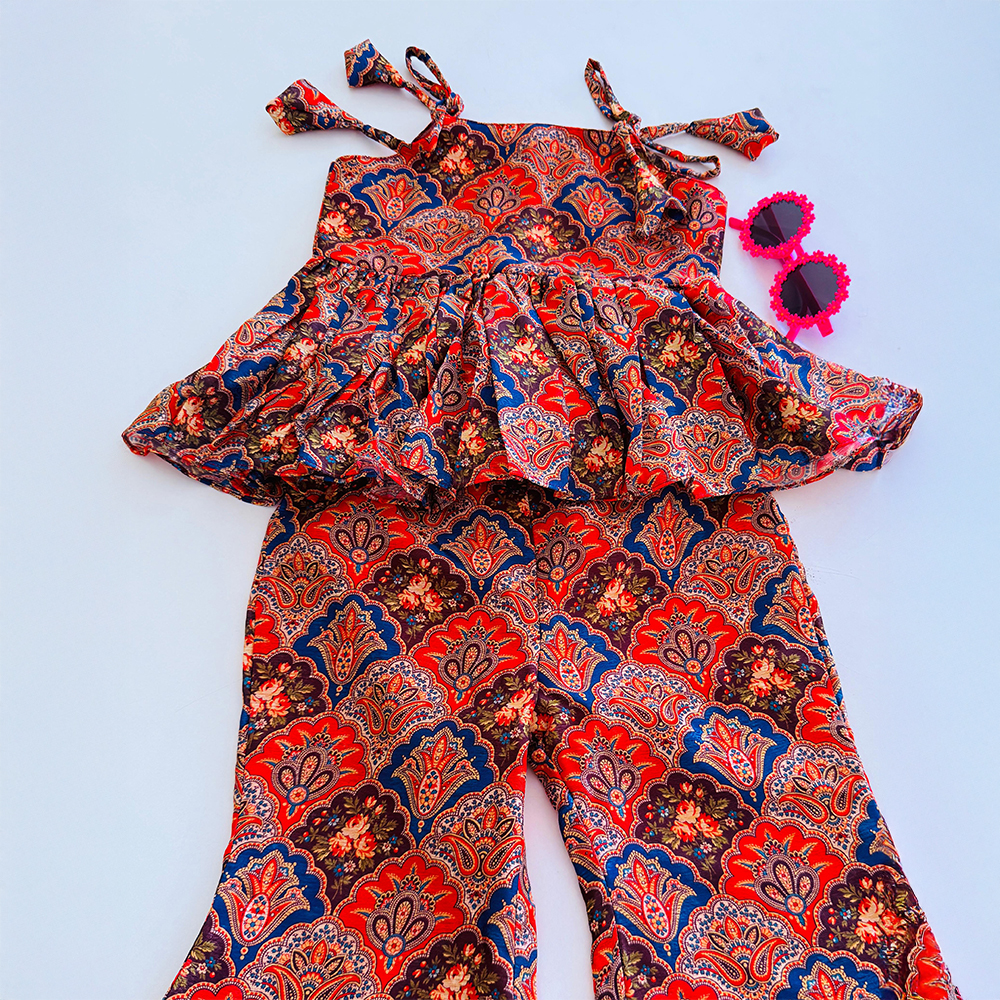 Bell Bottoms with a Nice Frill Top